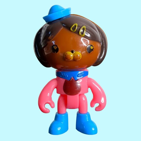 Octonauts figures Dashi & Tunip, Pod Vehicle, Purple Clam Shell 2010-2011 - Picture 2 of 16